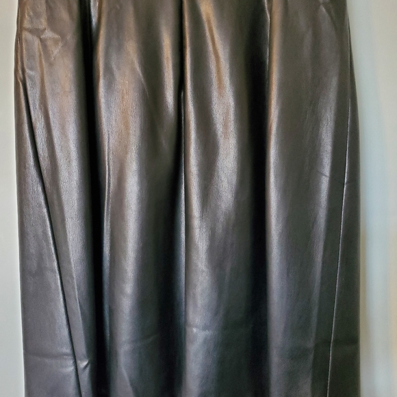Worthington Faux Leather Dress - Picture 7 of 8